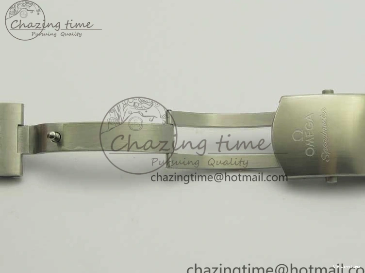 0328 Speedmaster Moonwatch OMF 1:1 Best Edition Gray Dial on SS Bracelet A TravelReady 8042